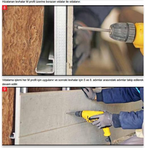 Yalıpan Saha Uygulaması 3 Betopan Modeli ve Dış Cephe Kaplama Uygulaması