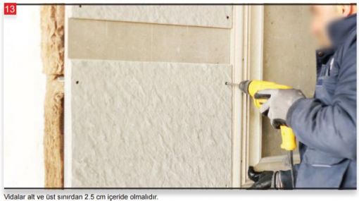 Yalıpan Saha Uygulaması 5 Betopan Modeli ve Dış Cephe Kaplama Uygulaması